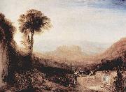 Joseph Mallord William Turner Ansicht von Orvieto oil painting